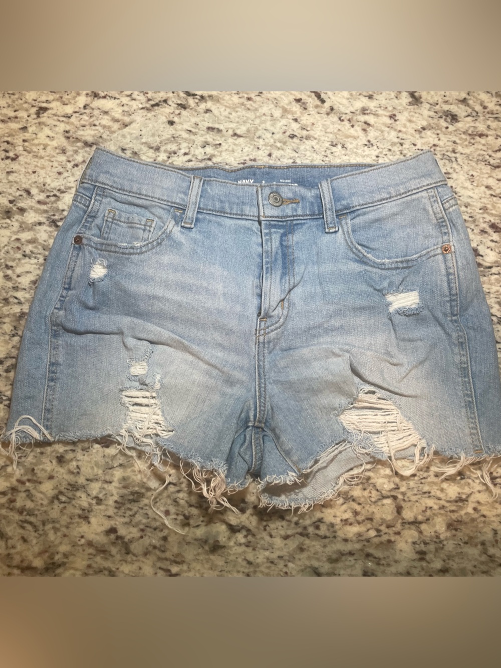 Old Navy -2- Mid Rise Boyfriend Shorts